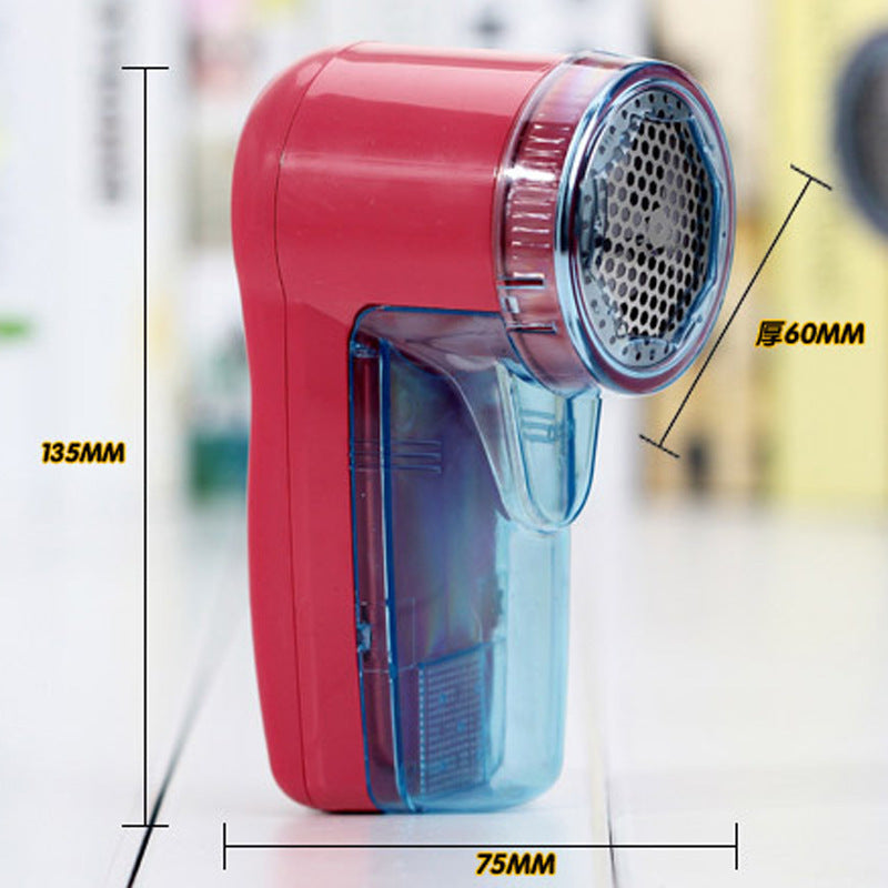 Portable electric clothing lint remover